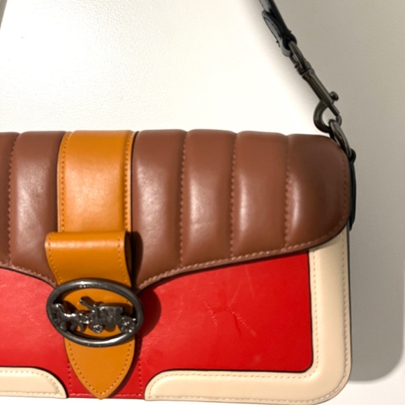 Authentic Coach Georgie Shoulder/Crossbody bag - Picture 9 of 11